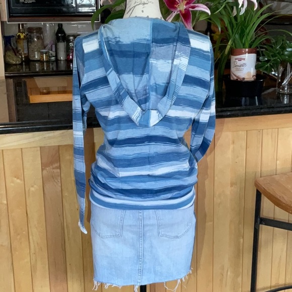 NWOT, prAna Daniele Lightweight Space Dyed Knit Hooded LS  Pullover Sz M - Picture 5 of 13